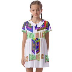 Project 20230104 1756111-01 Kids  Asymmetric Collar Dress by 1212