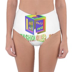 Fashionkiller12 Reversible High-waist Bikini Bottoms by 1212