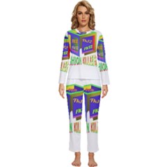 Fashionkiller12 Womens  Long Sleeve Lightweight Pajamas Set by 1212