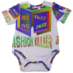 Fashionkiller12 Baby Short Sleeve Bodysuit by 1212