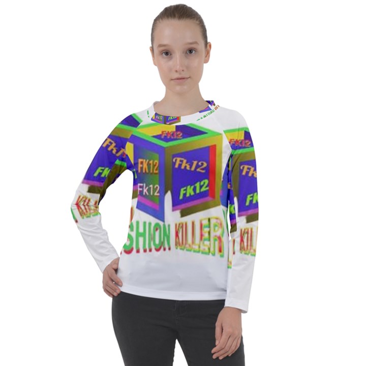 Fashionkiller12 Women s Long Sleeve Raglan Tee