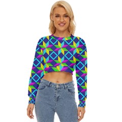 Colorful Stars Pattern           Lightweight Long Sleeve Sweatshirt by LalyLauraFLM