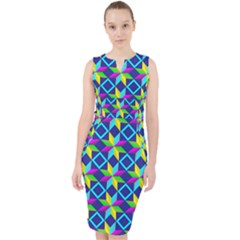 Colorful Stars Pattern                                                                       Midi Bodycon Dress