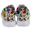 Colorful rectangles                                                                   Women s Lightweight Sports Shoes View4