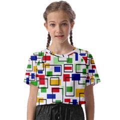 Colorful Rectangles                                                          Kids  Basic Tee