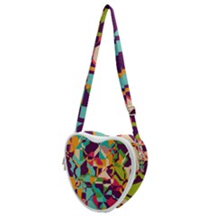 Retro Chaos                                                                   Heart Shoulder Bag