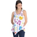 Love Cute Cartoon Seamless Shading Sleeveless Tunic View1