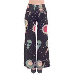 Space Pattern Cartoon So Vintage Palazzo Pants