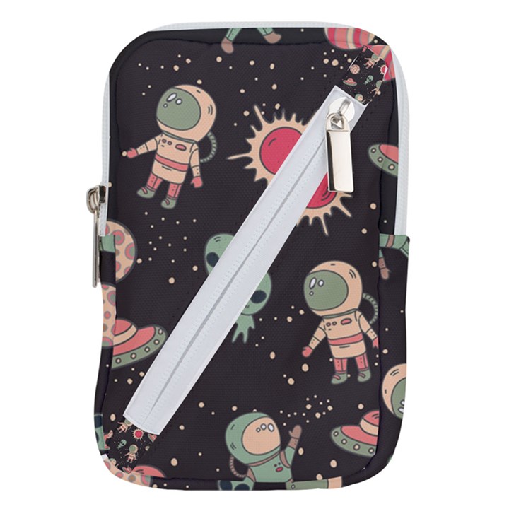 Space Pattern Cartoon Belt Pouch Bag (Small)