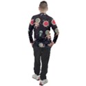 Space Pattern Cartoon Men s Pique Long Sleeve Tee View2