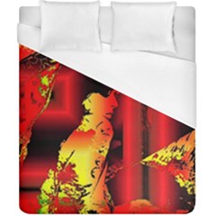 Red Light Ii Duvet Cover (california King Size) by MRNStudios