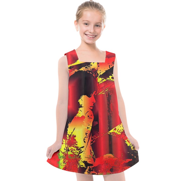 Red Light II Kids  Cross Back Dress