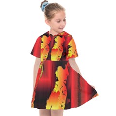 Red Light Ii Kids  Sailor Dress by MRNStudios