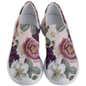 Roses Vintage Pattern Women s Lightweight Slip Ons View1