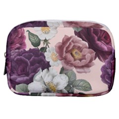 Roses Vintage Pattern Make Up Pouch (small) by Valentinaart