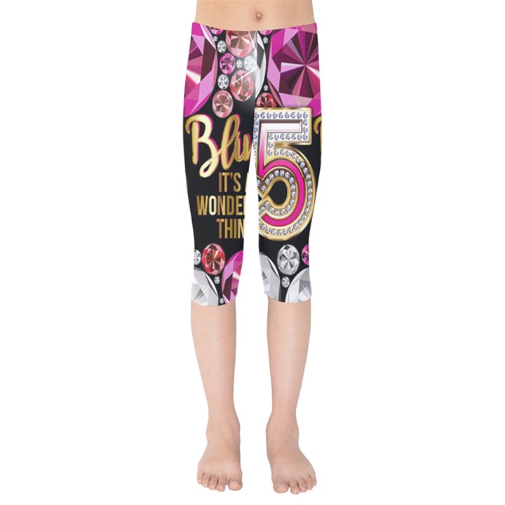 Pop Socket - Gemz Kids  Capri Leggings 