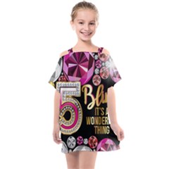 Pop Socket - Gemz Kids  One Piece Chiffon Dress