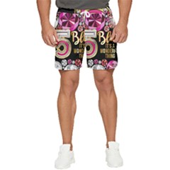 Pop Socket - Gemz Men s Runner Shorts by KzFashionShop