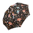 Vintage Floral pattern Folding Umbrellas View2