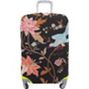 Vintage Floral pattern Luggage Cover (Large) View1