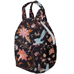 Vintage Floral Pattern Travel Backpacks by Valentinaart