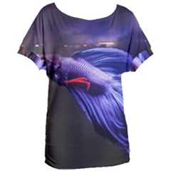 Betta Fish Photo And Wallpaper Cute Betta Fish Pictures Women s Oversized Tee