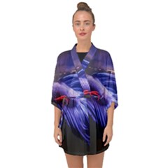 Betta Fish Photo And Wallpaper Cute Betta Fish Pictures Half Sleeve Chiffon Kimono by StoreofSuccess