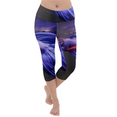 Betta Fish Photo And Wallpaper Cute Betta Fish Pictures Lightweight Velour Capri Yoga Leggings