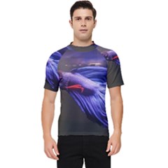 Betta Fish Photo And Wallpaper Cute Betta Fish Pictures Men s Short Sleeve Rash Guard by StoreofSuccess