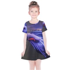 Betta Fish Photo And Wallpaper Cute Betta Fish Pictures Kids  Simple Cotton Dress by StoreofSuccess