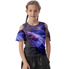 Betta Fish Photo And Wallpaper Cute Betta Fish Pictures Kids  Butterfly Cutout Tee