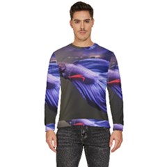 Betta Fish Photo And Wallpaper Cute Betta Fish Pictures Men s Fleece Sweatshirt