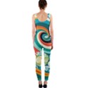 Wave Waves Ocean Sea Abstract Whimsical One Piece Catsuit View2