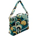 Waves Ocean Sea Abstract Whimsical (1) Box Up Messenger Bag View2