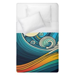 Waves Wave Ocean Sea Abstract Whimsical Duvet Cover (single Size)