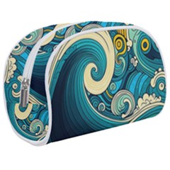 Waves Wave Ocean Sea Abstract Whimsical Make Up Case (medium)