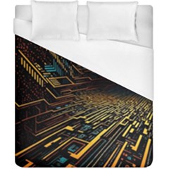 Data Technology Coding Pattern Duvet Cover (california King Size)