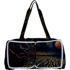 Data Technology Coding Pattern Multi Function Bag