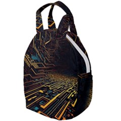 Data Technology Coding Pattern Travel Backpacks