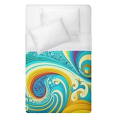 Waves Ocean Sea Abstract Whimsical Duvet Cover (single Size)