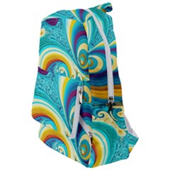 Waves Ocean Sea Abstract Whimsical Travelers  Backpack