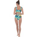 Waves Ocean Sea Abstract Whimsical Bandaged Up Bikini Set  View2