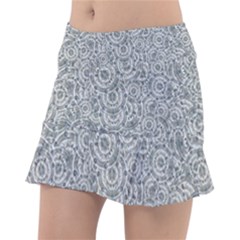 Circle Ornate Motif Random Pattern Classic Tennis Skirt by dflcprintsclothing