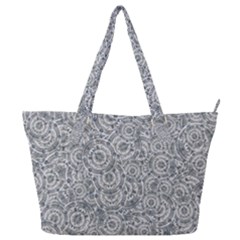 Circle Ornate Motif Random Pattern Full Print Shoulder Bag by dflcprintsclothing