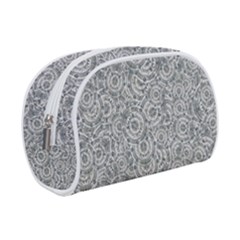 Circle Ornate Motif Random Pattern Make Up Case (small)