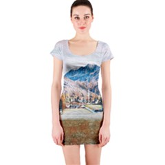 Trentino Alto Adige, Italy  Short Sleeve Bodycon Dress by ConteMonfrey