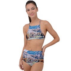 Trentino Alto Adige, Italy  High Waist Tankini Set by ConteMonfrey