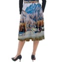 Trentino Alto Adige, Italy. Classic Velour Midi Skirt  View2