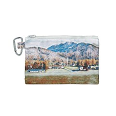 Trentino Alto Adige, Italy  Canvas Cosmetic Bag (small) by ConteMonfrey