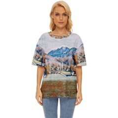 Trentino Alto Adige, Italy  Oversized Basic Tee by ConteMonfrey